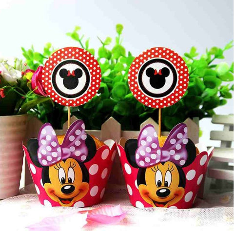 Minnie Mouse Cupcake Wrappers