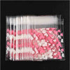 Mini Pink Heart Cellophane 100 Pcs