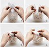 Rabbit Ear Self-adhesive Plastic 20pcs