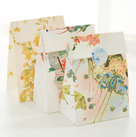 Fresh Flower Paper Bag 3 Pcs